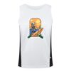 Surfing Skeleton Functional Contrast Tank Top