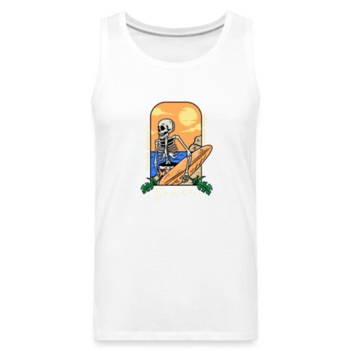 Surfing Skeleton Tank Top
